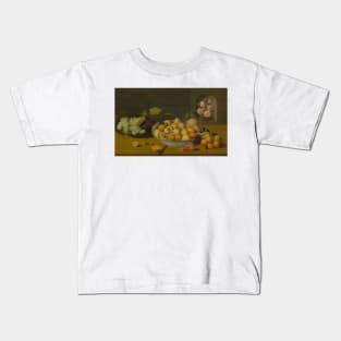 Still Life With Citrus Fruits by Circle of Peter Binoit Kids T-Shirt